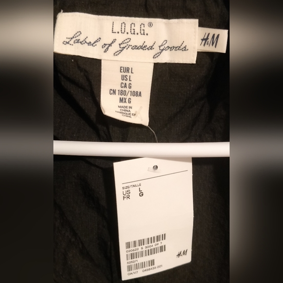 H&M Black Lightweight Bomber Jacket - Picture 3 of 4